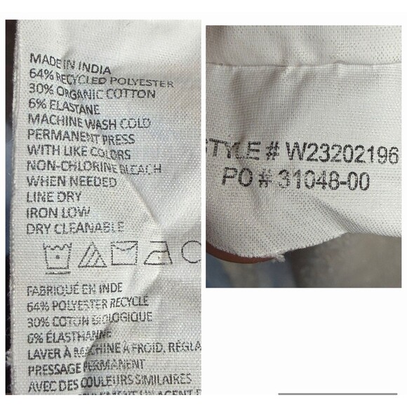 Prana Frieda Top Womens M Drawstring Cowl Neck Long Sleeve Lightweight Oatmeal - Picture 15 of 16